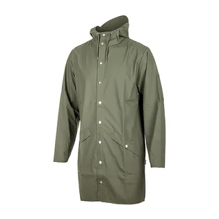 Пальто унісекс Rains Long Jacket Green 1202-OLIVE