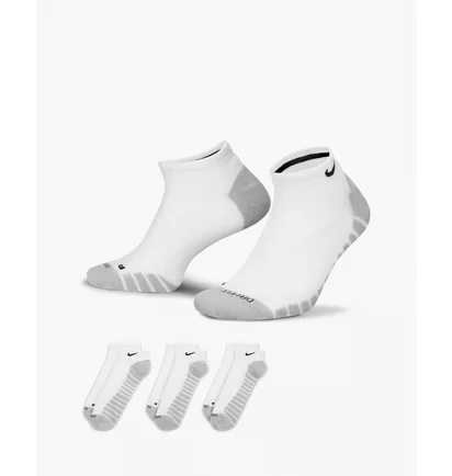 Шкарпетки унісекс Nike U Nk Evry Max Cush Ns White/Grey (3 пари) Sx6964-100