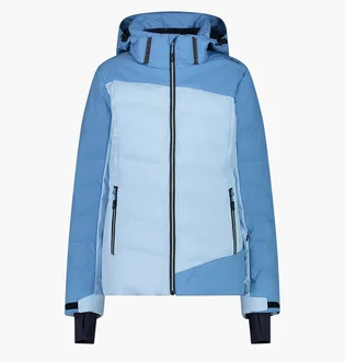 Куртка женская CMP Zip Hood Twill Light Blue 34W4596-L441