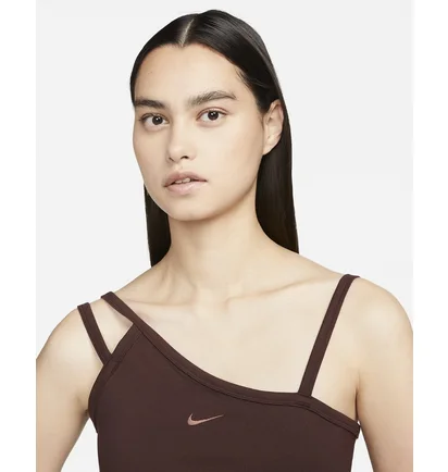 Плаття жіноче Nike Sportswear Everyday Modern Asymmetrical Tank Dress Brown DV7934-227