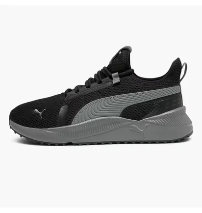 Кроссовки мужские Puma Pacer Street Wide Sneakers Black/Grey 398768-02