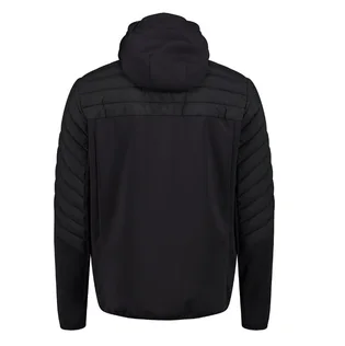 Куртка мужская CMP Jacket Hybrid Fix Hood Nylon Black 34Z2007-U901