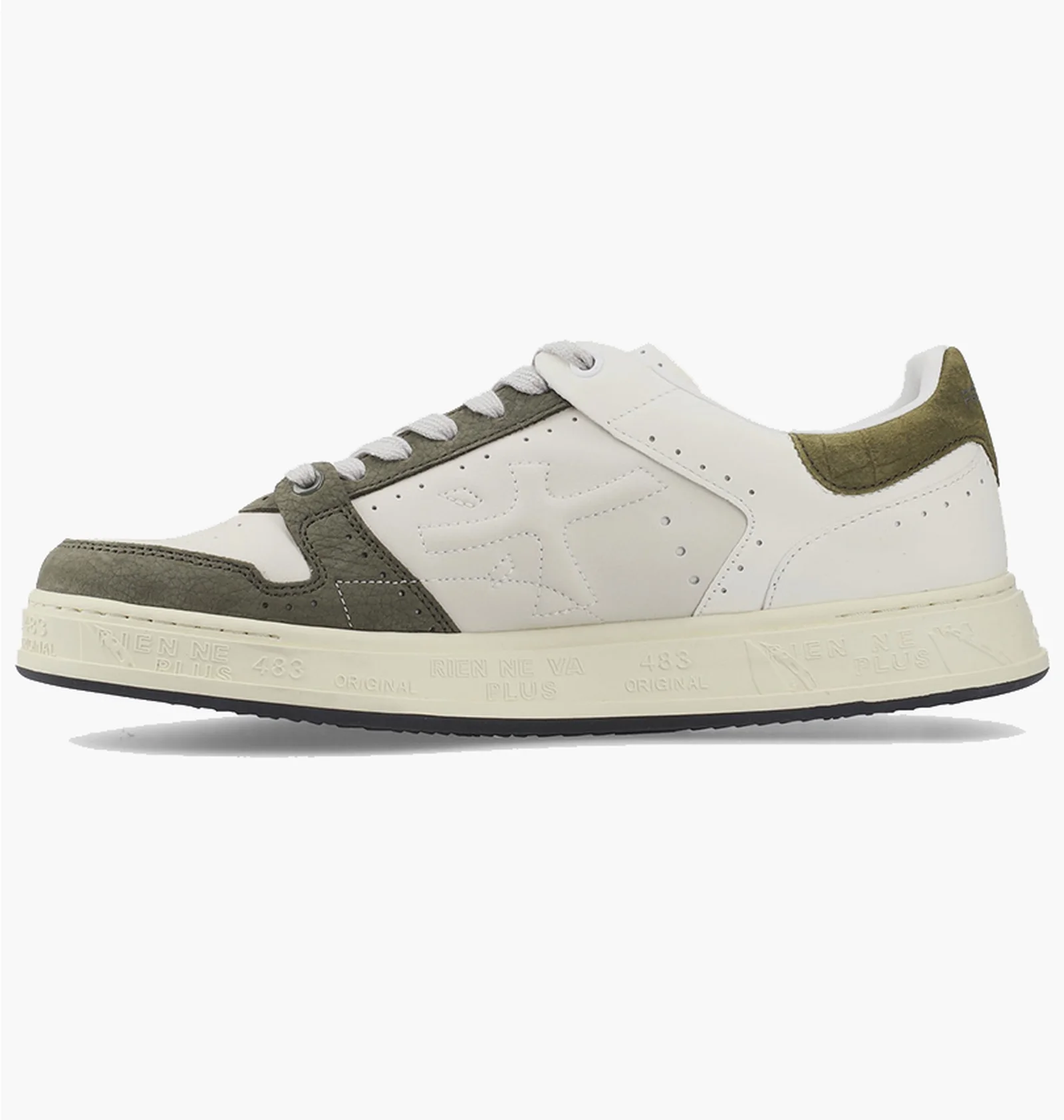 ᐉ Кросівки чоловічі Premiata Quinn Var.7098 Beige/Olive QUINN
