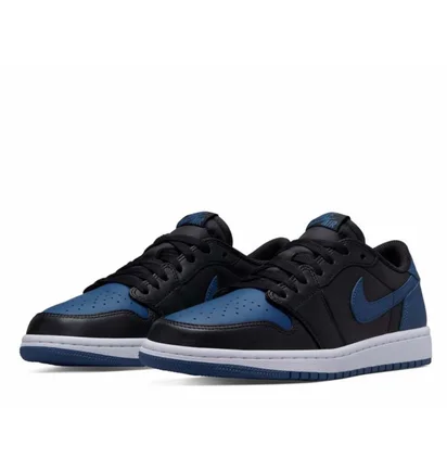 Кросівки жіночі Air Jordan 1 Retro Low Og Black/Blue Cz0775-041
