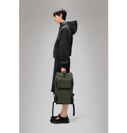 Рюкзак унісекс Rains Trail Cargo W3 Olive 14330-03