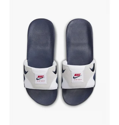 Тапочки чоловічі Nike Air Max 1 MenS Slides Grey DH0295-104
