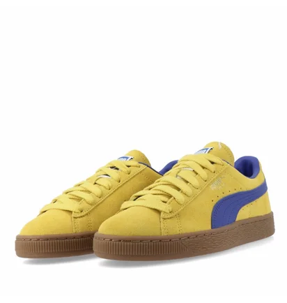 Кроссовки унисекс Puma Suede Terrace Fresh Pear Gum Clu Yellow 396451-06