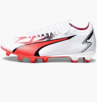 Бутси унісекс Puma Ultra Match Fg/Ag Football Boots White 107347-01