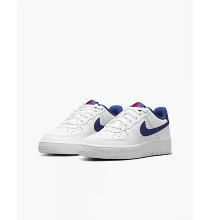 Кроссовки детские Nike Air Force 1 White/Blue CT3839-101