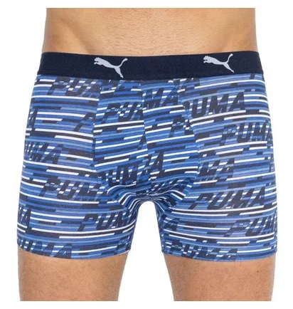 Трусы мужские Puma Logo Aop Blue (2 шт) 501003001-010