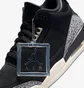 Кроссовки женские Air Jordan 3 Retro Off Noir Black CK9246-001
