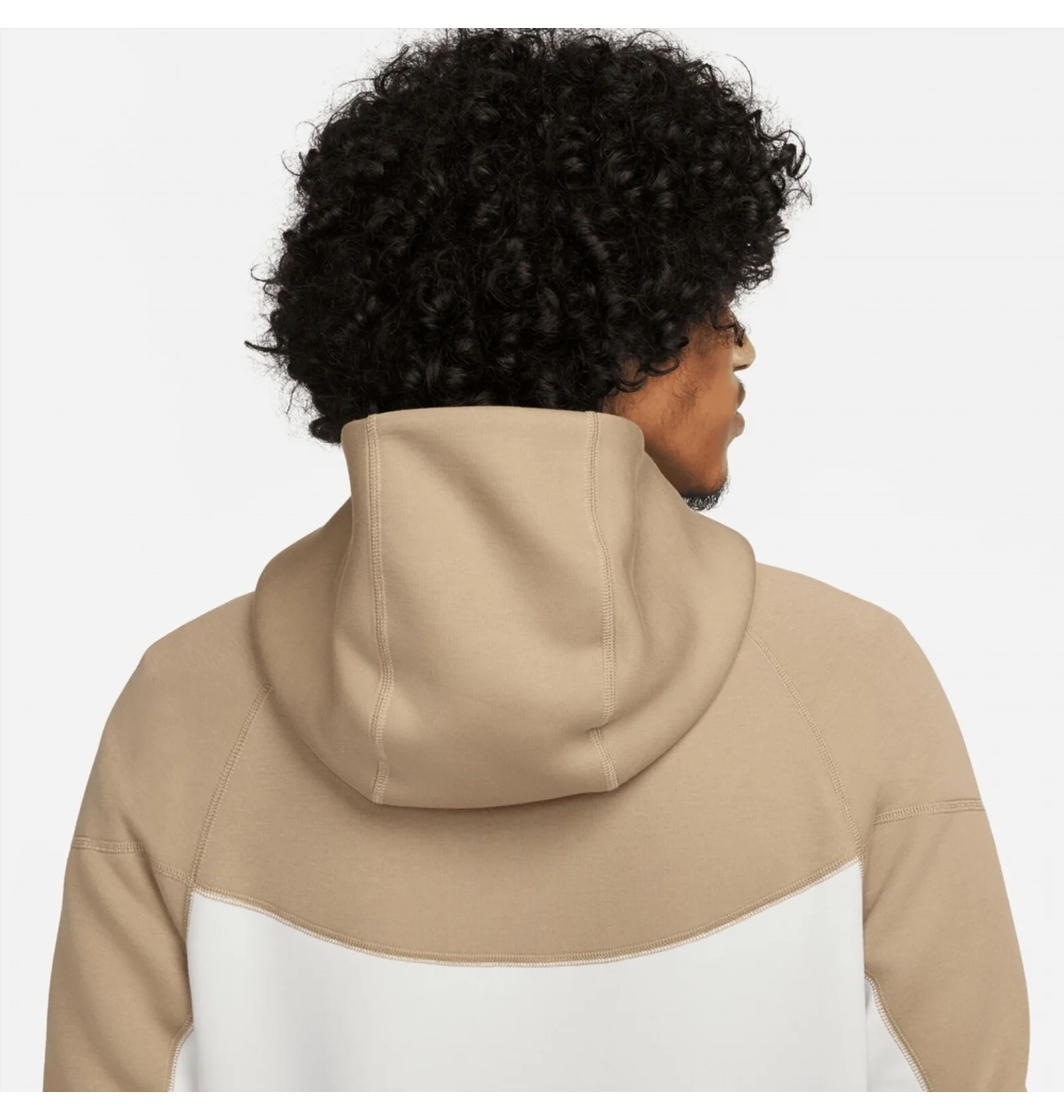 Backwards Tech Sweat Mock Neck XL ベージュ ᐉ Толстовка мужская Nike Sportswear Tech Fleece Windrunner Full