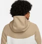 Толстовка чоловіча Nike Sportswear Tech Fleece Windrunner Full-Zip Hoodie Beige/White FB7921-121