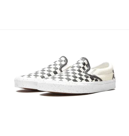 Кеды унисекс Vans Classic Slip-On Confetti Beige/Black VN0A4U382NA