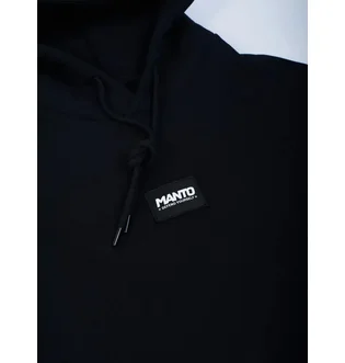 Худи мужское Manto Hoodie Label Oversize Black 3097