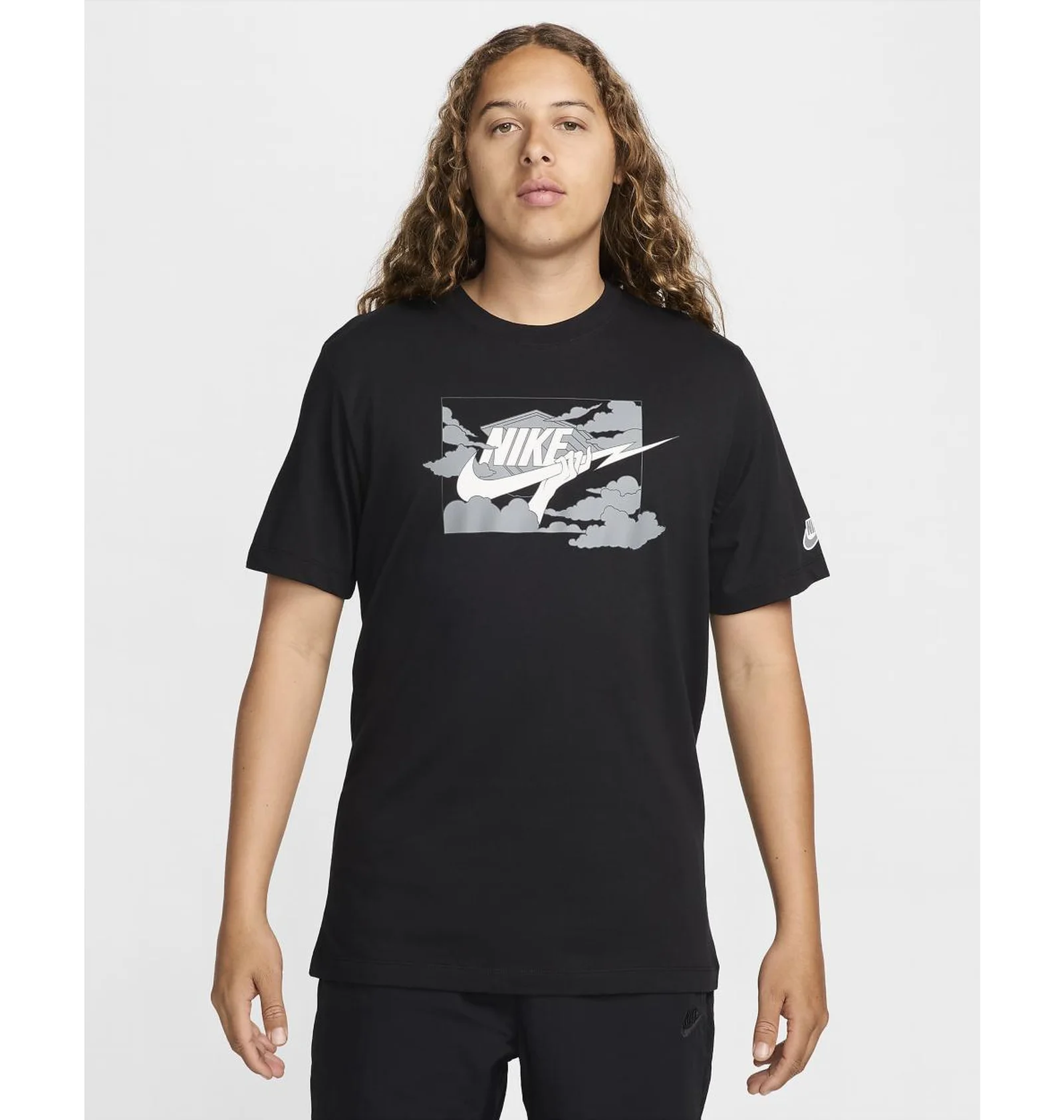 ᐉ Футболка мужская Nike Club T-Shirt Black FZ5419-010 - купить в