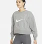Світшот жіночий Nike Dri-Fit Get Fit Grey DD6130-091