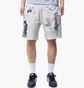 Шорты унисекс Ripndip Goosebumps Raw Edge Sweat White RNDSPR26126