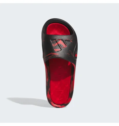 Тапочки унисекс Adidas Adicane Slides Black/Red JH6548