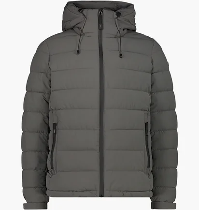 Куртка чоловіча CMP Jacket Fix Hood Stretch Grey 34K0167-E910
