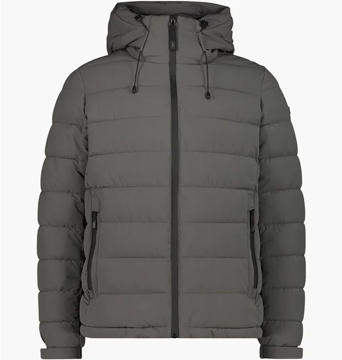 Куртка чоловіча CMP Jacket Fix Hood Stretch Grey 34K0167-E910