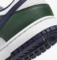 Кроссовки мужские Nike Dunk Low Shoes White/Green FV6911-300