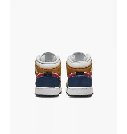 Кроссовки детские Nike Air Jordan 1 Mid Se Multi Dr6957-100
