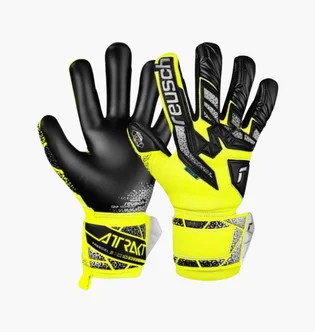 Рукавиці воротарські чоловічі Reusch Attrakt Freegel Yellow/Black 5570235 2025