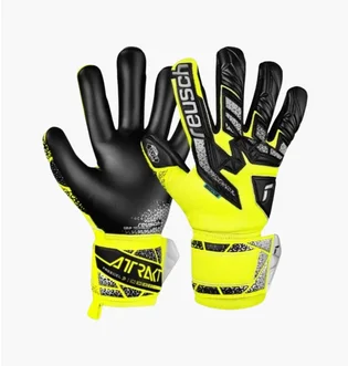 Перчатки вратарские мужские Reusch Attrakt Freegel Yellow/Black 5570235 2025