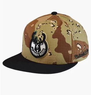 Кепка унісекс Mitchell & Ness Nba Snapback Milwaukee Bucks Camo/Green HHSS1101-MBUYYPPPCAMO