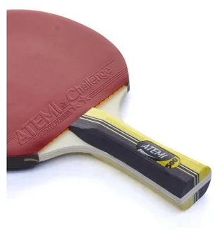Ракетка для настільного тенісу Atemi 500C Black/Red 10041