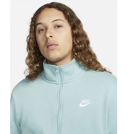 Кофта чоловіча Nike Sportswear Club MenS Brushed-Back 1/2-Zip Pullover Turquoise DD4732-309
