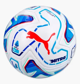 Футбольний м'яч Puma Stellar Nitro Ultimate Serie A White/Blue 085168-01