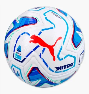 Футбольный мяч Puma Stellar Nitro Ultimate Serie A White/Blue 085168-01