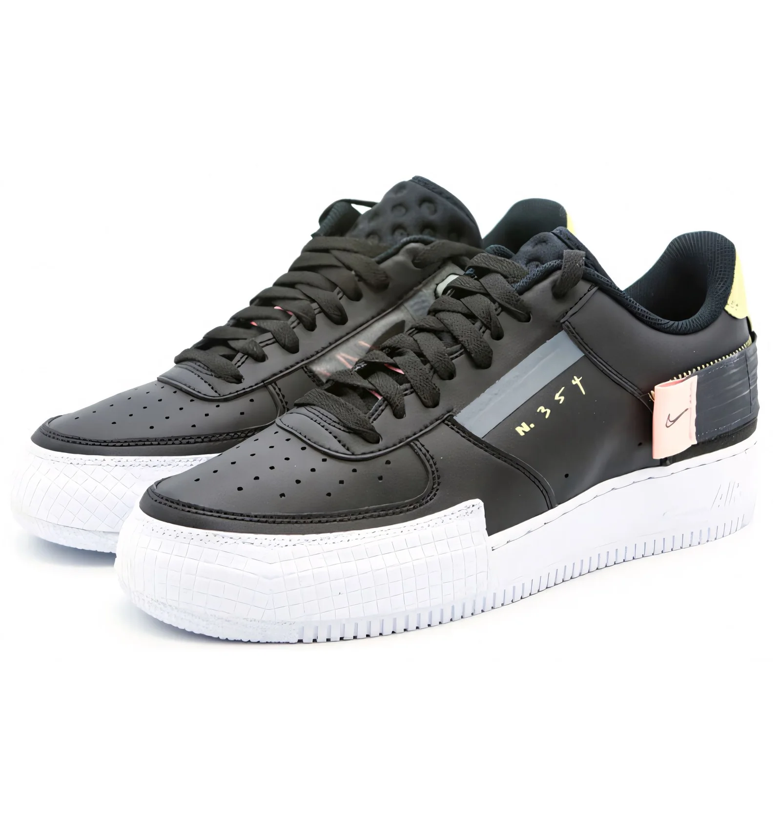 ᐉ Кросівки чоловічі Nike Air Force 1 Low Drop Type Black/Grey