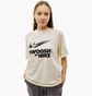 Футболка жіноча Nike W Tee Bf Gls Beige FZ4634-113