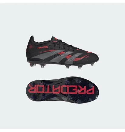 Бутсы детские Adidas Predator Elite Black ID3755
