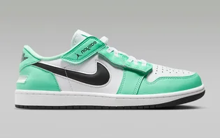 Кроссовки мужские Air Jordan 1 Low Flyease Turquoise/White DM1206-131