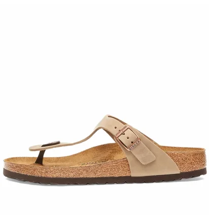 Сандалі чоловічі Birkenstock Gizeh Beige 943811