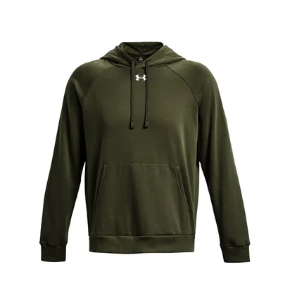 Худи мужское Under Armour Rival Fleece Hoody Olive 1379757-390