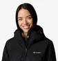 Пуховик жіночий Columbia Grand Trek Down Hooded Iii S Black WL3555-010