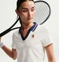 Поло жіноче Nike Court Dri-Fit Club Crop Polo White IB0772-133