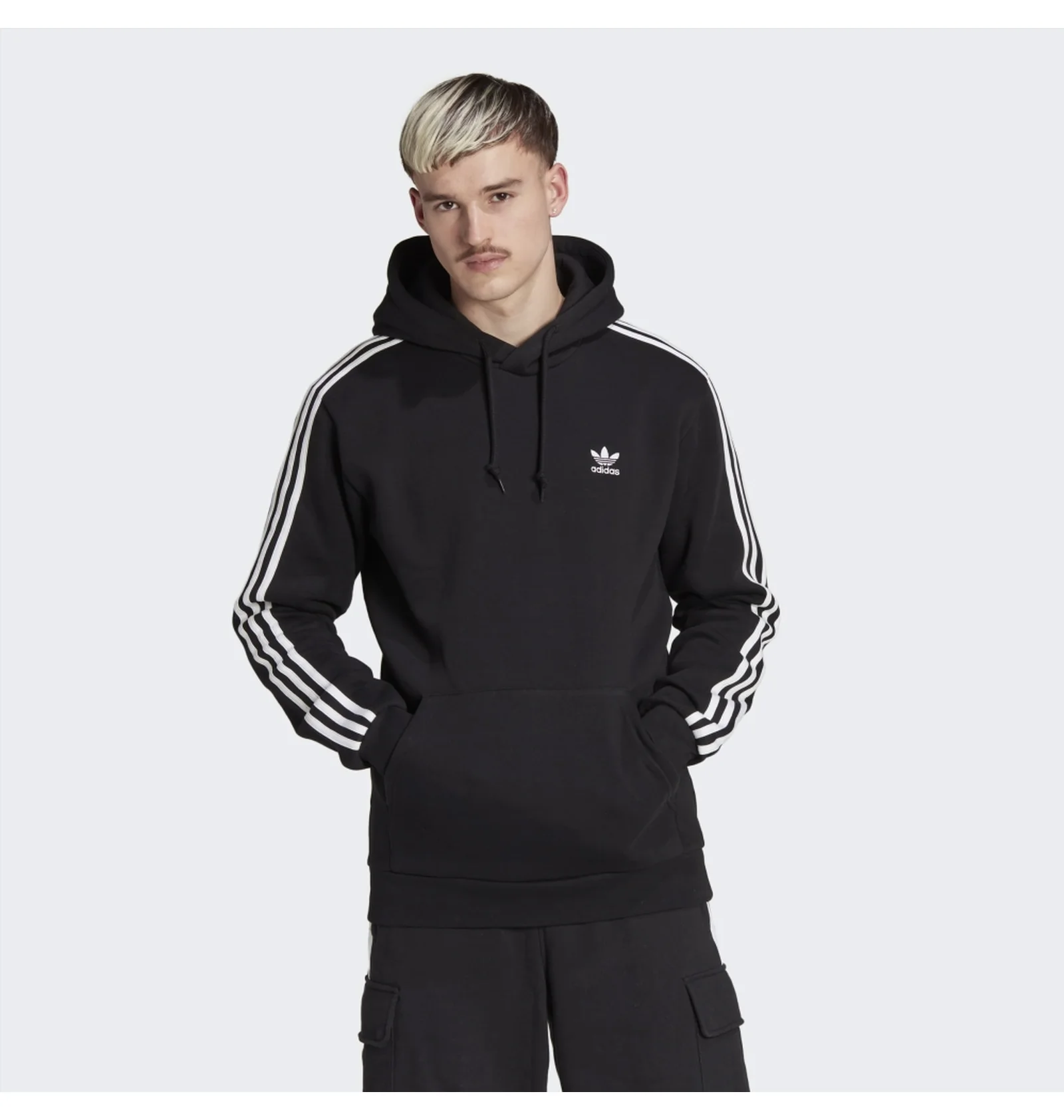ᐉ Худи мужское Adidas Adicolor Classics 3-Stripes Hoodie Black