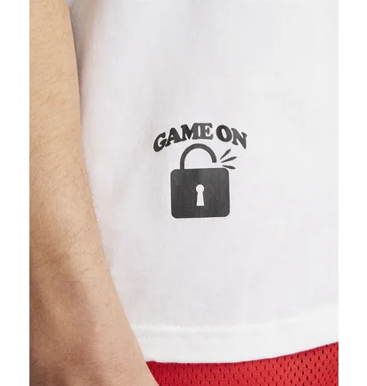 Футболка чоловіча Nike MenS Basketball T-Shirt White DO2246-100