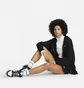 Толстовка женская Nike Nsw Phoenix Oversized Fleece Full-Zip Hoodie Black Dq5758-010