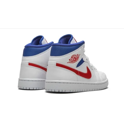 Кроссовки женские Air Jordan Wmns 1 Mid White BQ6472-164