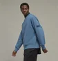 Свитшот унисекс Adidas Y-3 Organic Cotton Terry Crew Sweater Blue IB4799