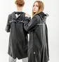 Пальто унісекс Rains Jackets Black 1202-BLACKREFLECTIVE