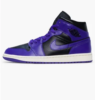 Кроссовки женские Air Jordan 1 Mid Violet Bq6472-051