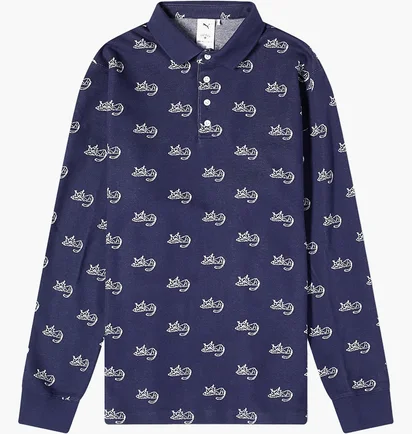 Кофта чоловіча Puma X Noah Jacquard Polo Blue 623863-06